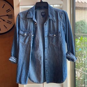 GAP Denim Button Up Jacket
